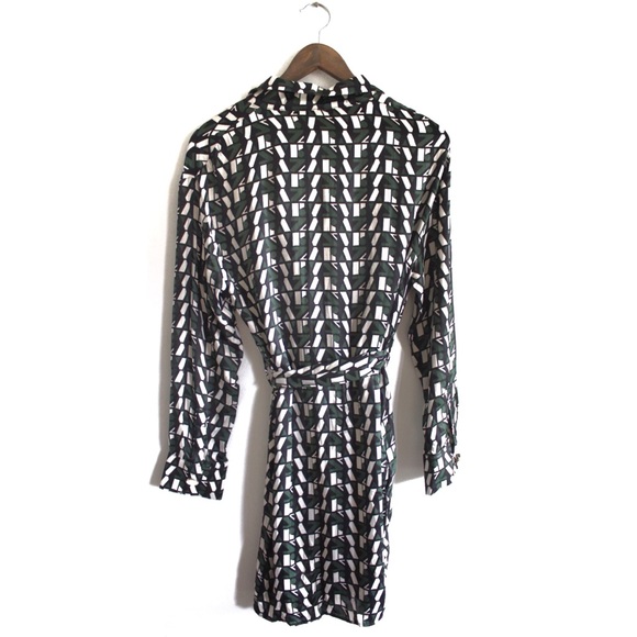 Zara NWT Satin Effect Logo Dress XL - Picture 11 of 12